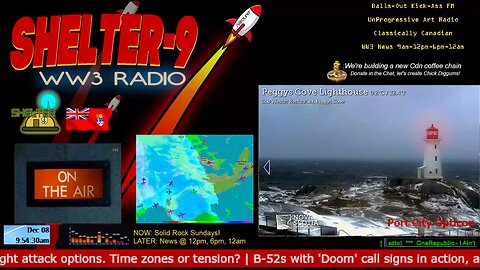 LIVE 24/7 WW3 Music/Wx/Prepping | SUN Dec-22 | WW3 Radio