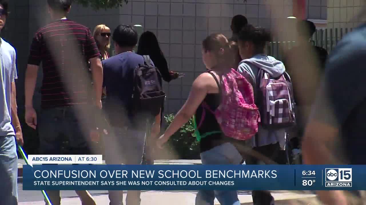 Gov. Ducey addresses confusion over school benchmarks