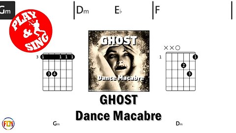 GHOST Dance Macabre FCN GUITAR CHORDS & LYRICS