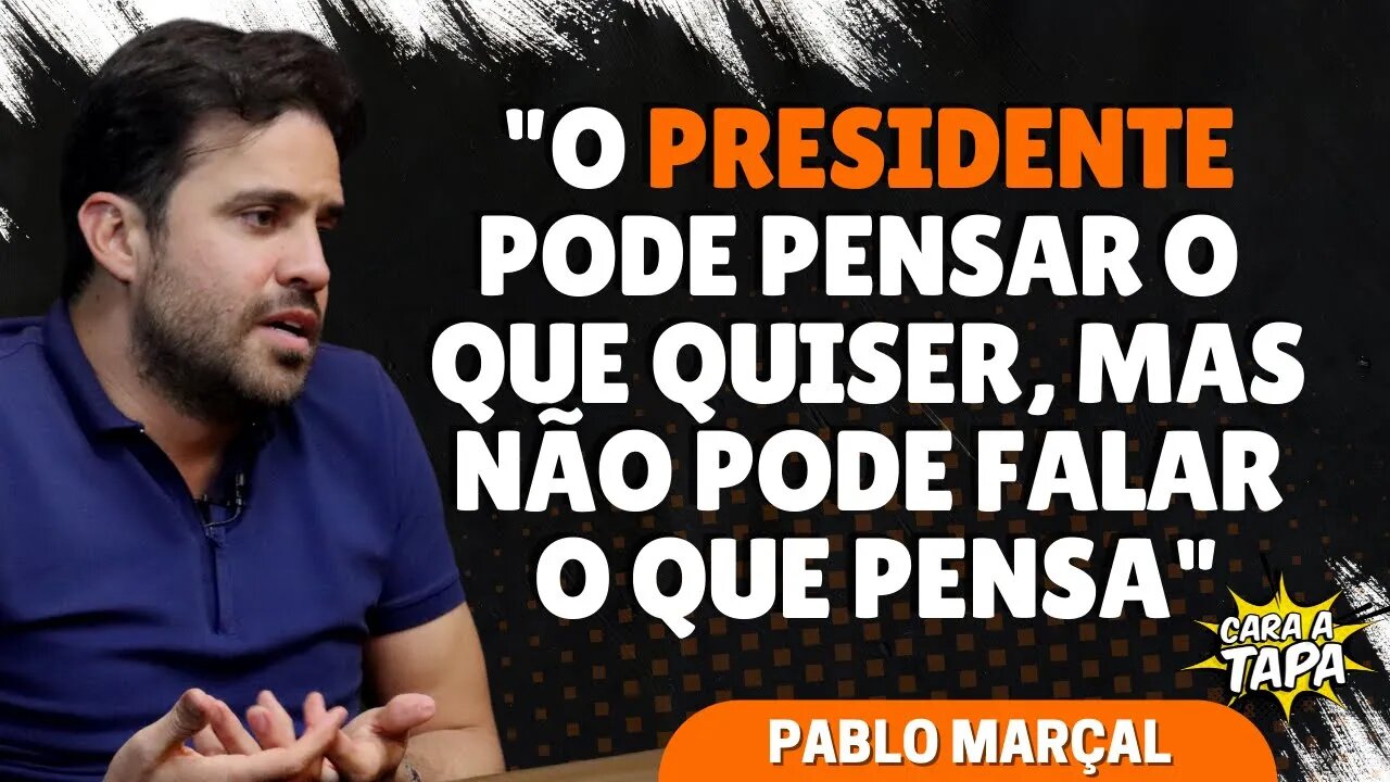 POSTURA DE BOLSONARO É CRITICADA POR PABLO MARÇAL