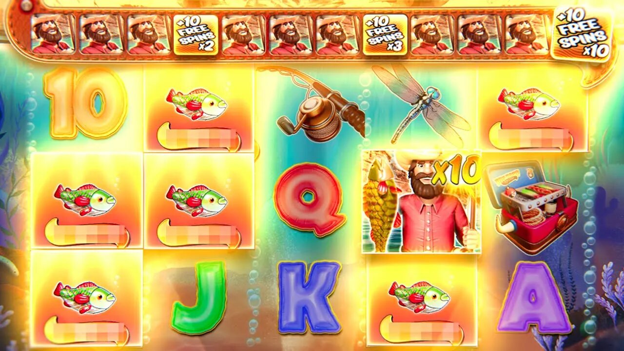 WE GOT TO THE 10x LEVEL ON BIG BASS SPLASH AND IT PAID INSANE!