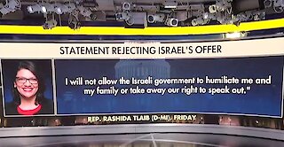 Tlaib rejects Israel’s offer to visit West Bank after facing criticism