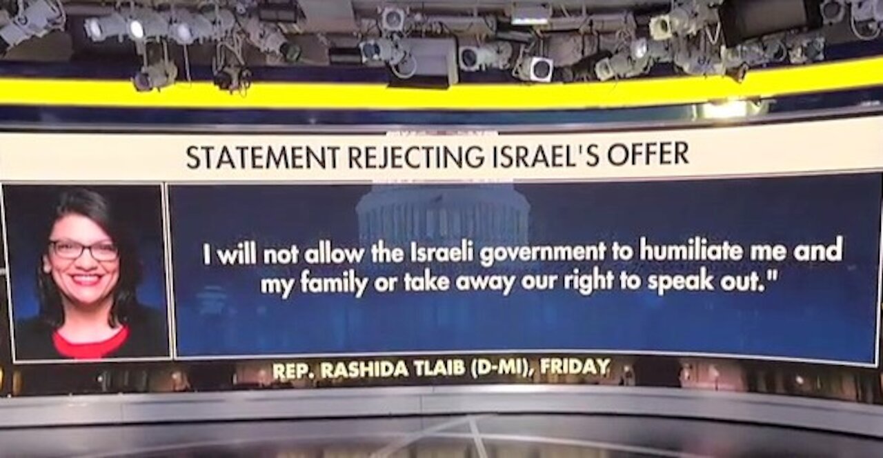Tlaib rejects Israel’s offer to visit West Bank after facing criticism
