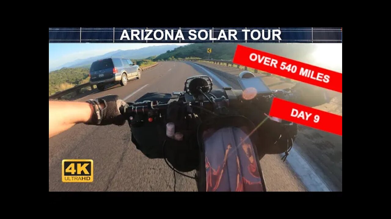 Solo Solar E-Bike Tour Across Arizona (Day 9)