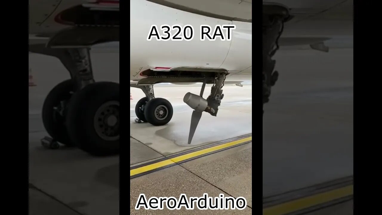 That Small Wind Turbine Can Save Aircraft From Total Power Loss RAT #Aviaiton #Avgeeks #AeroArduino