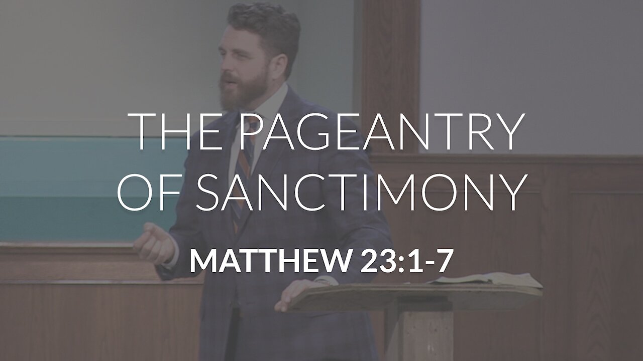 The Pageantry of Sanctimony