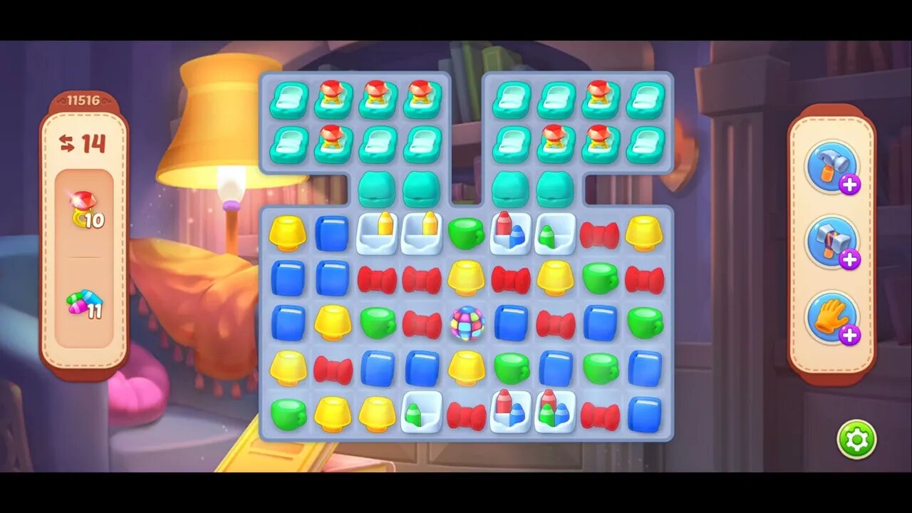 Playrix Homescapes Gameplay Walkthrough Level 11516