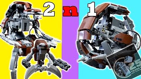 A LEGO Display Built For Play… - LEGO Star Wars Droideka 2024