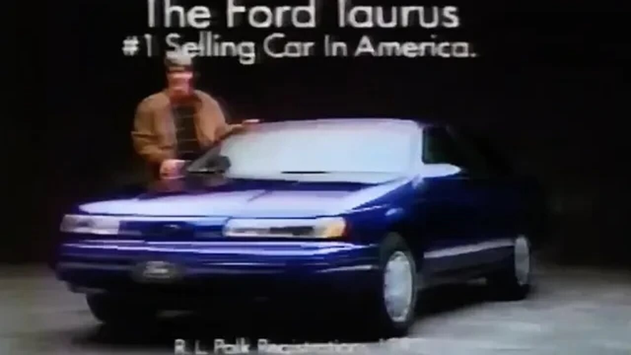 1993 Ford Taurus "Best Selling Car In America" Sad Commercial (90's Commercial)