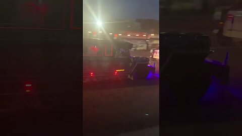 Filipino Jeepney at Night