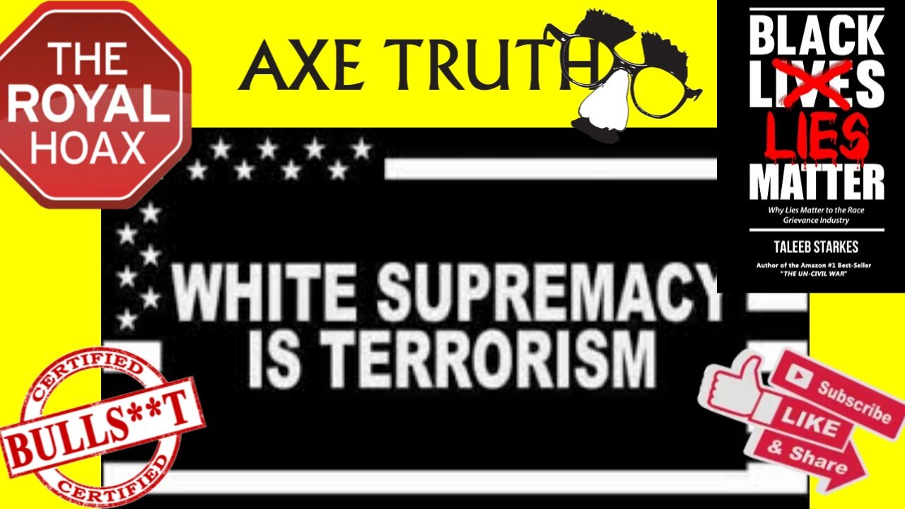 Resident Biden Lies ! Terrorism from White Supremacy is lethal threat in USA