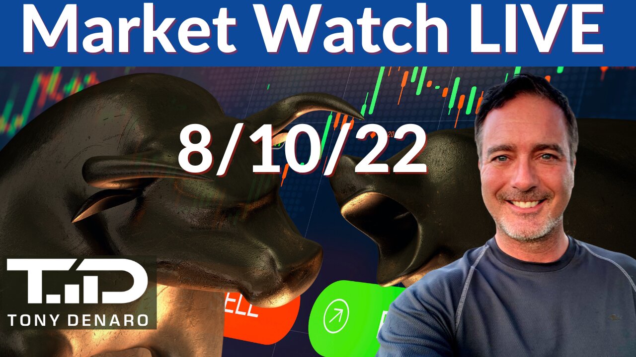 Stock Market Close LIVE - 8/10/22 AMC GME NVTA CLWT