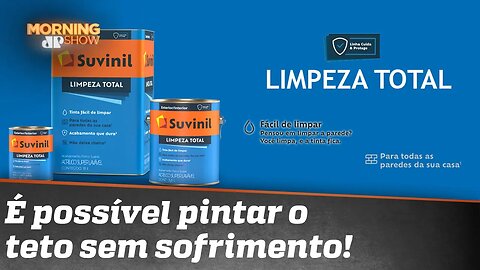 Momento Pintou Cuidado: Tintas Suvinil têm tecnologia antimofo