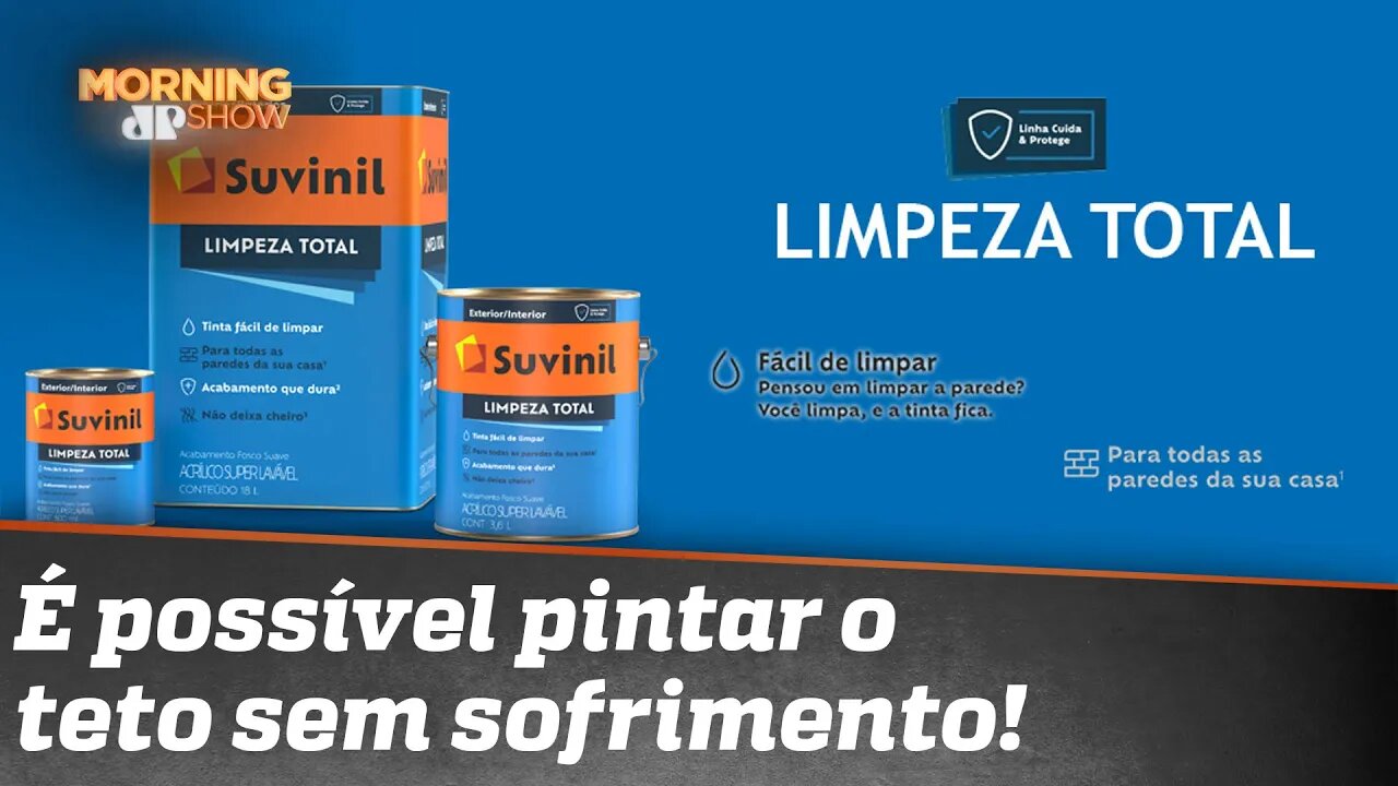 Momento Pintou Cuidado: Tintas Suvinil têm tecnologia antimofo