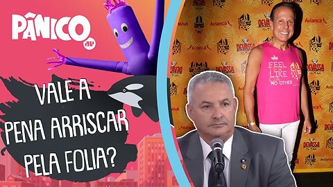 Coronel Telhada: 'DORIA PODE PAGAR UM PREÇO MUITO CARO SE DEIXAR O CARNAVAL ACONTECER'