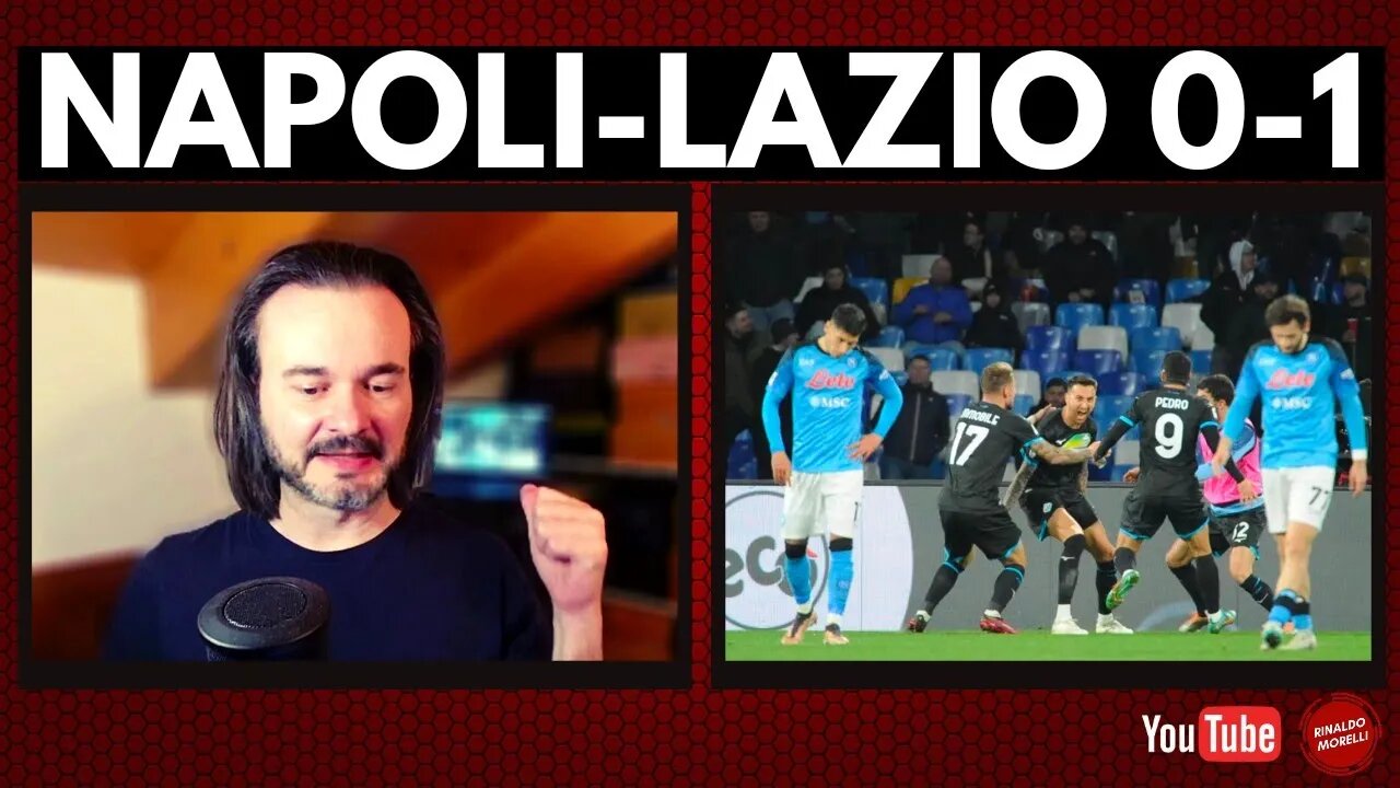 NAPOLI-LAZIO 0-1, complimenti a Sarri, schiaffetto salutare per Spalletti?