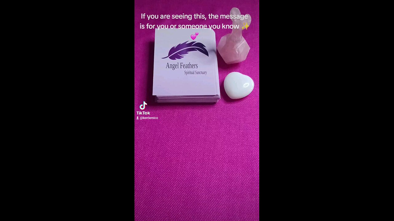 Message From Your Loved, the message is for you or someone you know