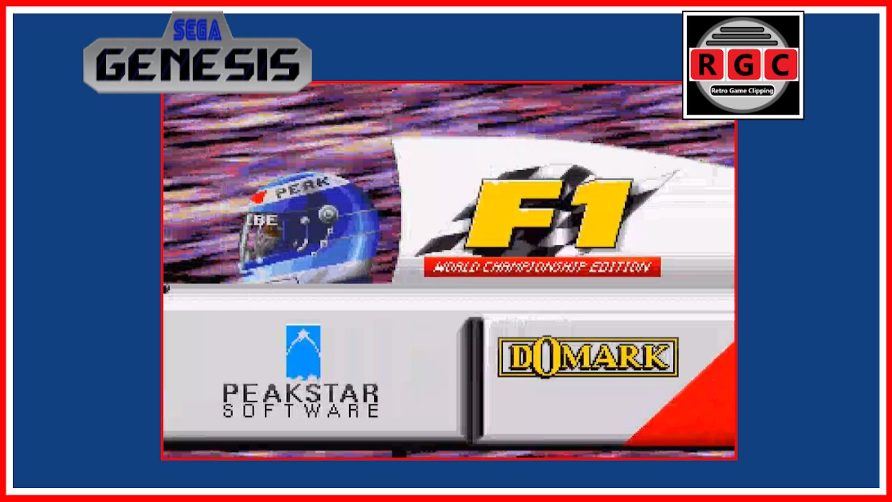 Test Drive: 'F1 World Championship Edition' for Sega Genesis - Retro Game Clipping