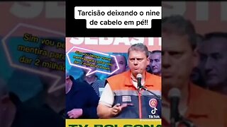 Tarcísio acabando com o palanque do Lula. Quem SABE o que fala é OUTRO NÍVEL, não passa vergonha!