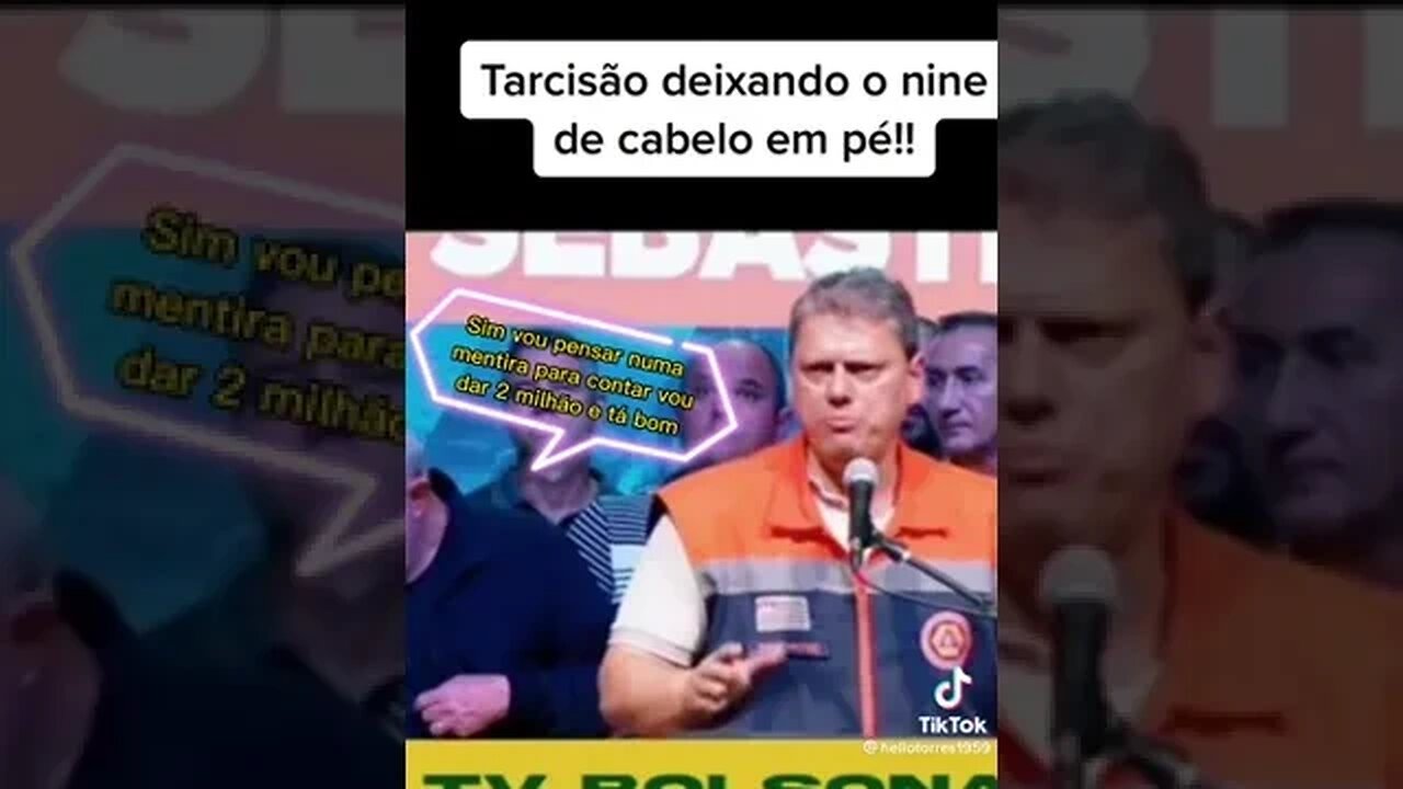 Tarcísio acabando com o palanque do Lula. Quem SABE o que fala é OUTRO NÍVEL, não passa vergonha!