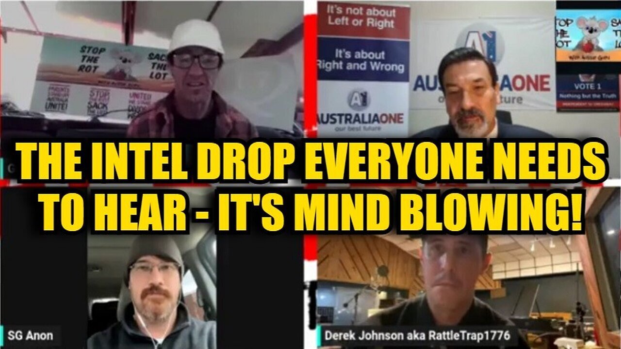 Derek Johnson, SG Anon & Riccardo Bosi: The Intel Drop Everyone Needs to Hear - It's Mind Blowing!