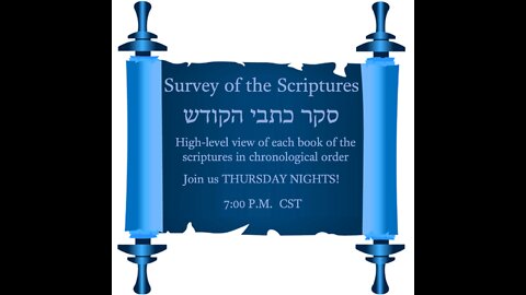 Bible Survey Week 34