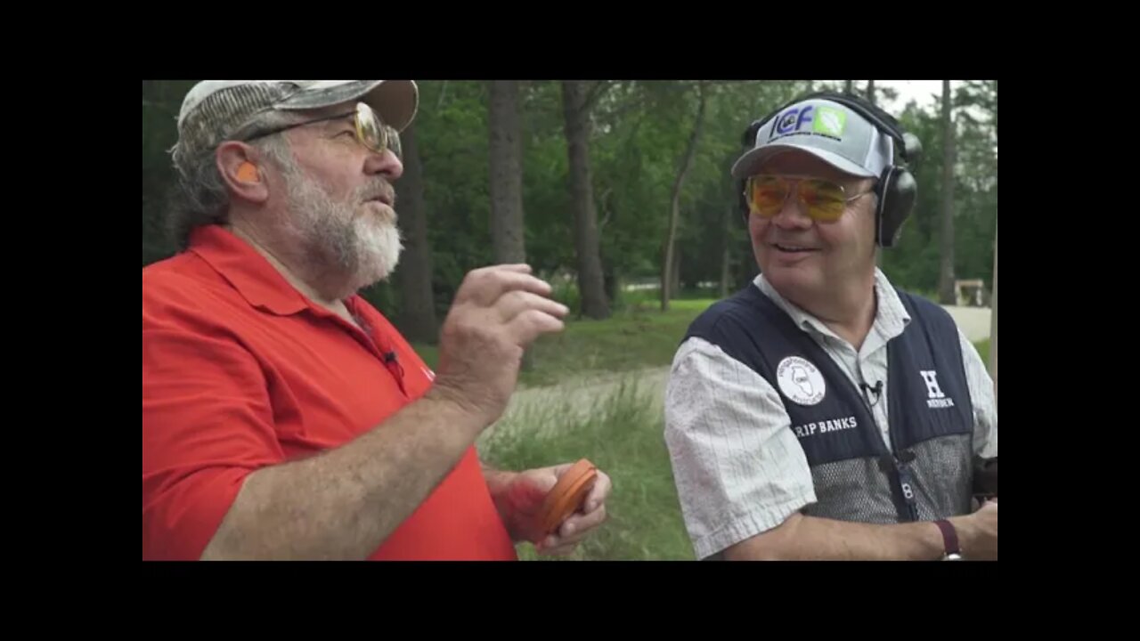 Tuning up for hunting season at the sporting clays range!