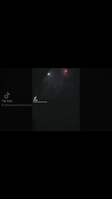 Ufo caught on camera 😳