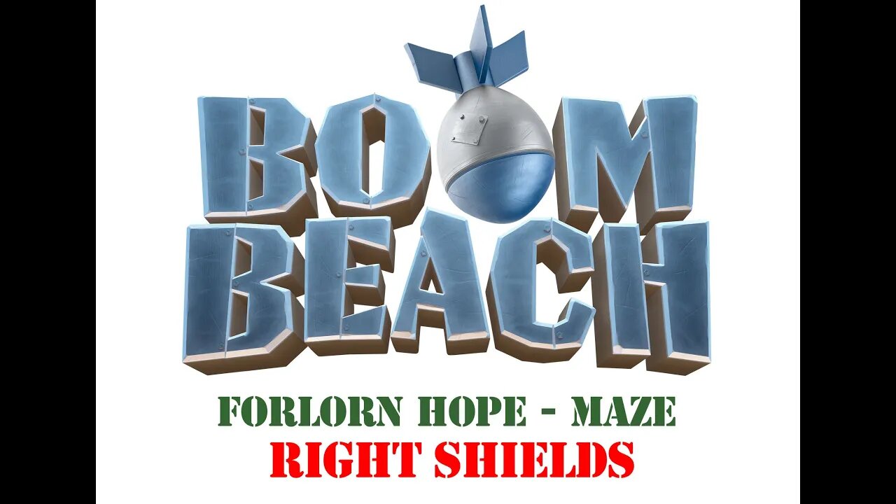 Boom Beach - Operation Forlorn Hope - Maze - Right Shields