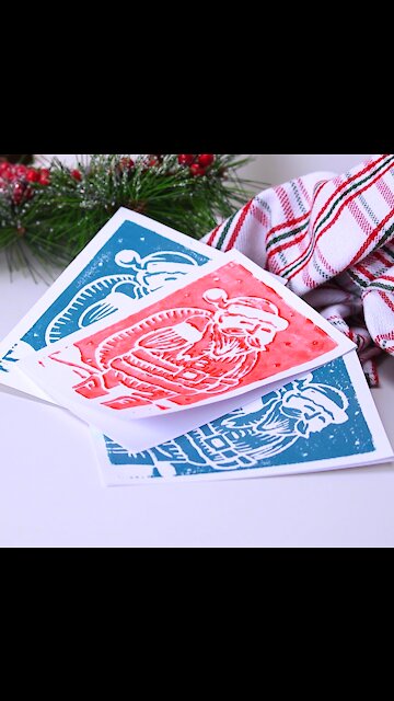 Linocut Christmas Card [GMG Originals]