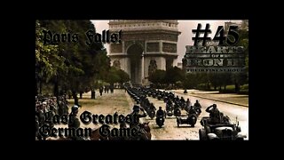 Hearts of Iron 3: Black ICE 8.6 - 45 (Germany) Paris Falls!