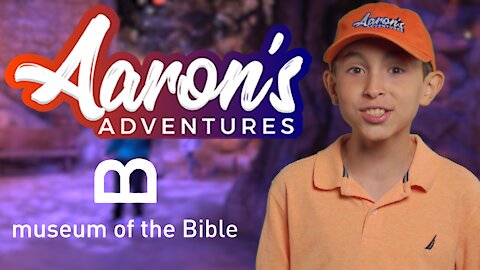 Aaron Visits Museum of the Bible | Places for Homeschoolers to Visit | Aaron's Adventures