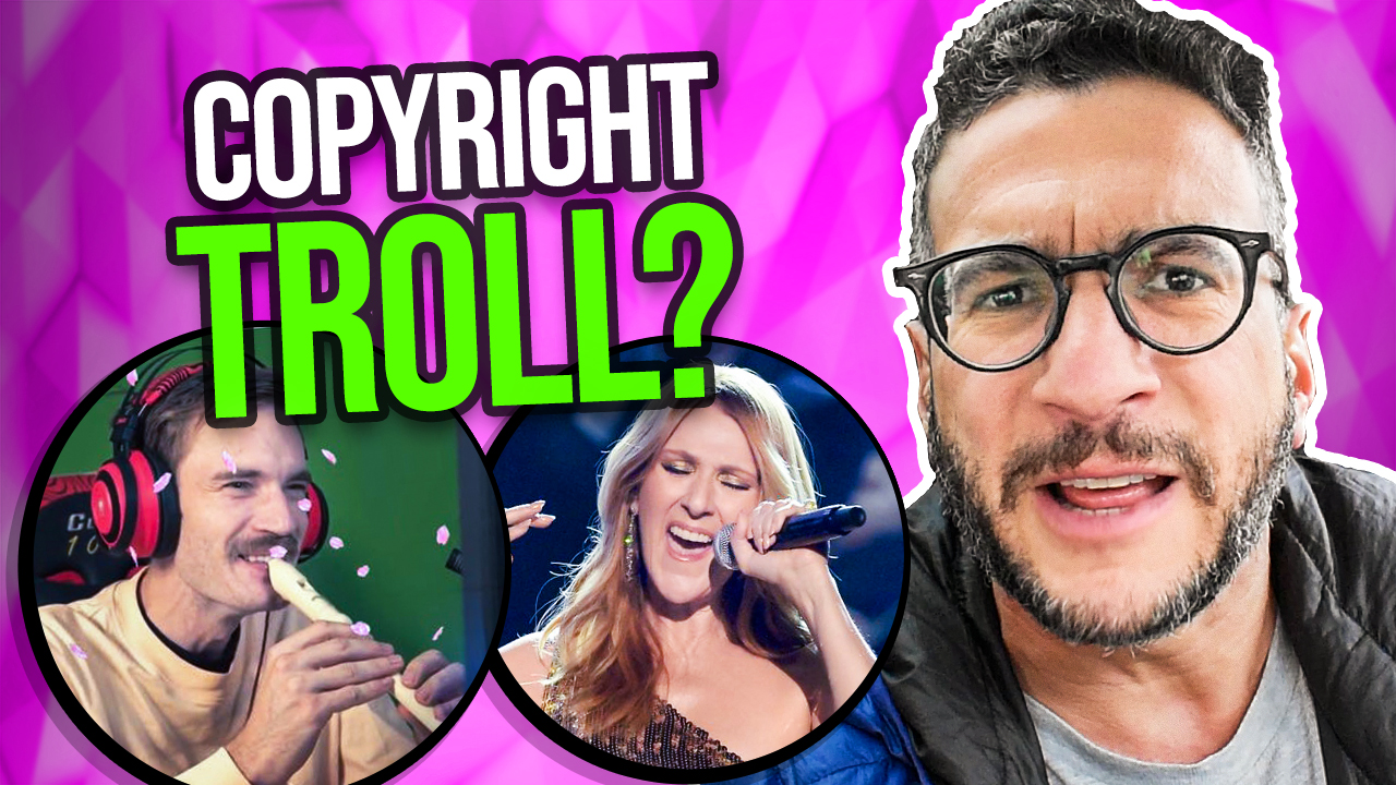 PewDiePie Gets Copyright TROLLED for Celine Dion Song - Lawyer Explains - Viva Frei Vlawg