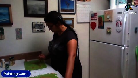 Continuing To Paint The Word Loyalty In Cursive