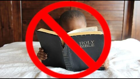 Book banner triggered that his law being used to ban the Bible