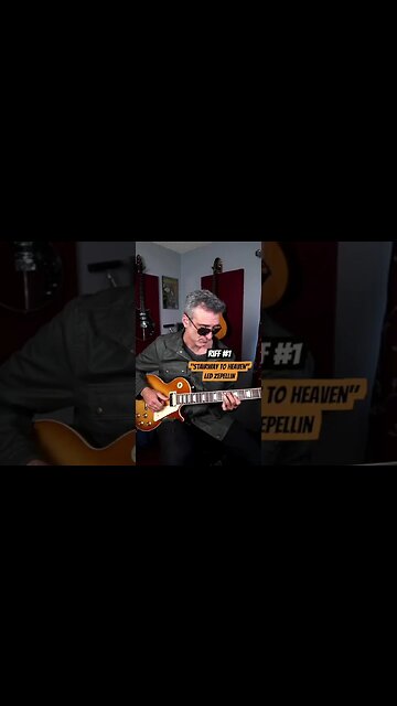 Day 27 of summer guitar riff madness! Stairway to Heaven vs Crazy Train #shorts