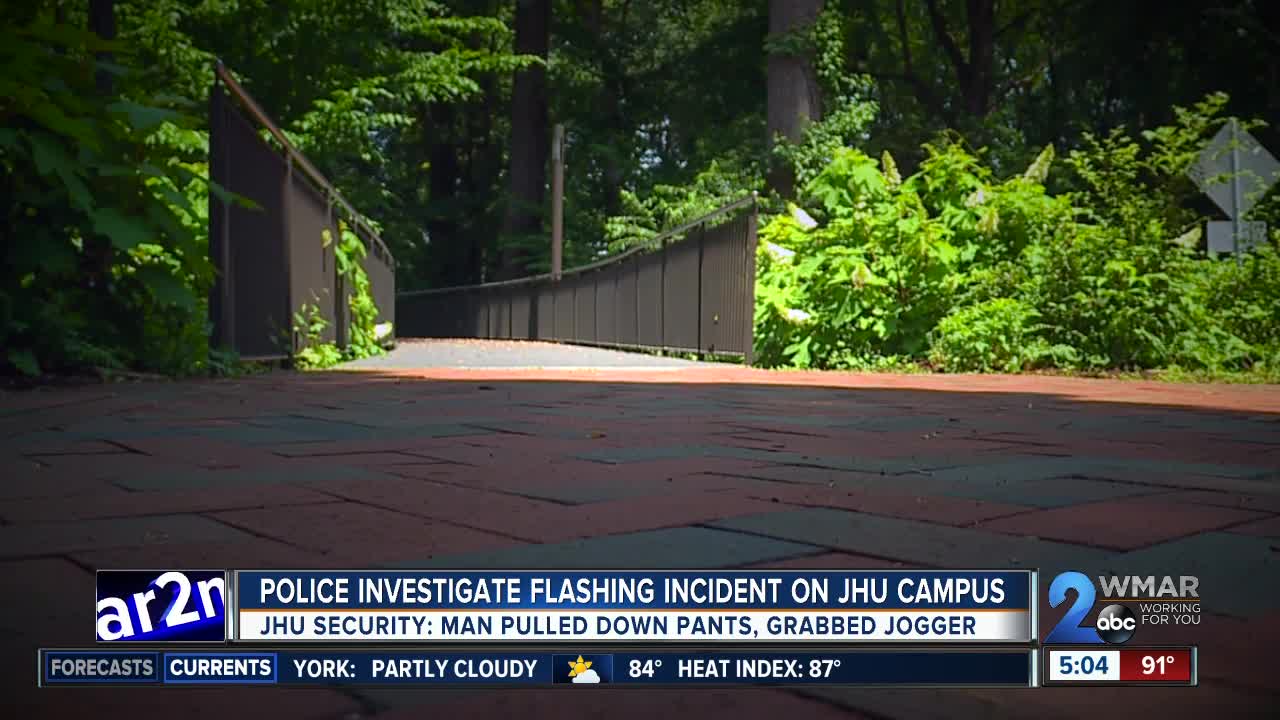 Man allegedly exposes himself, assaults female jogger on JHU campus