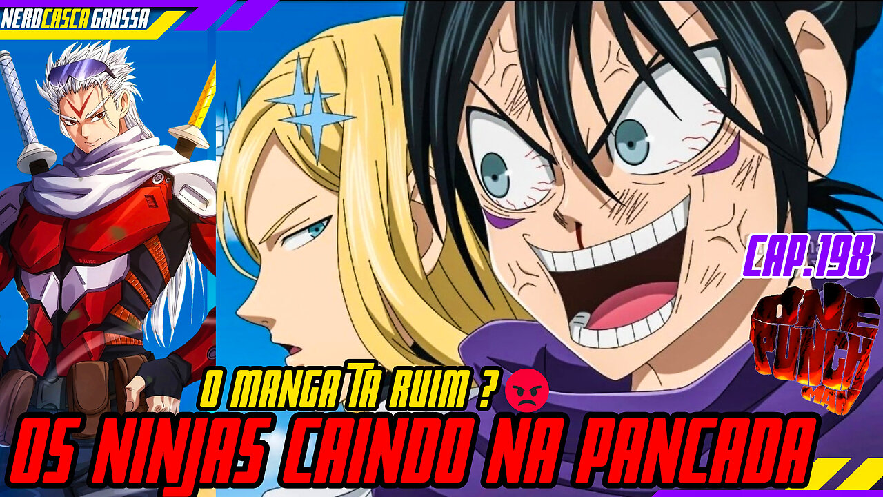 O QUE ESTÃO FAZENDO COM O MANGÁ DE ONE PUNCH MAN? (One Punch Man cap.198)