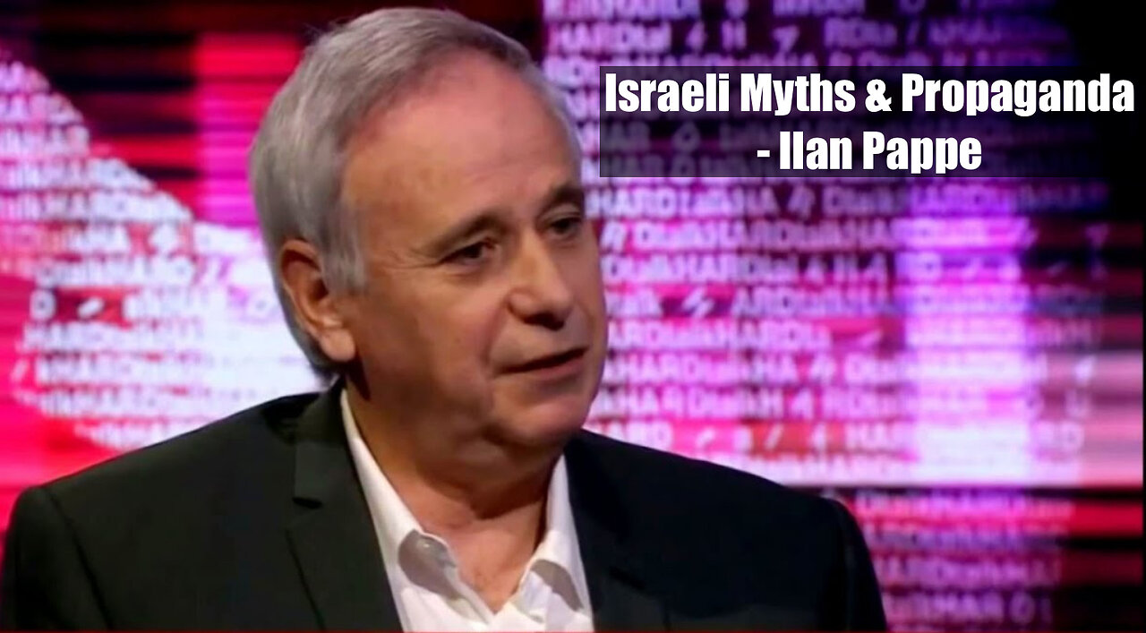 Israeli Myths & Propaganda - Ilan Pappe - Informative Interview - HaloRockDocs