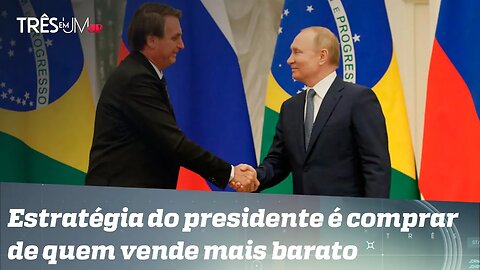 Bolsonaro fala sobre chance do Brasil importar diesel da Rússia