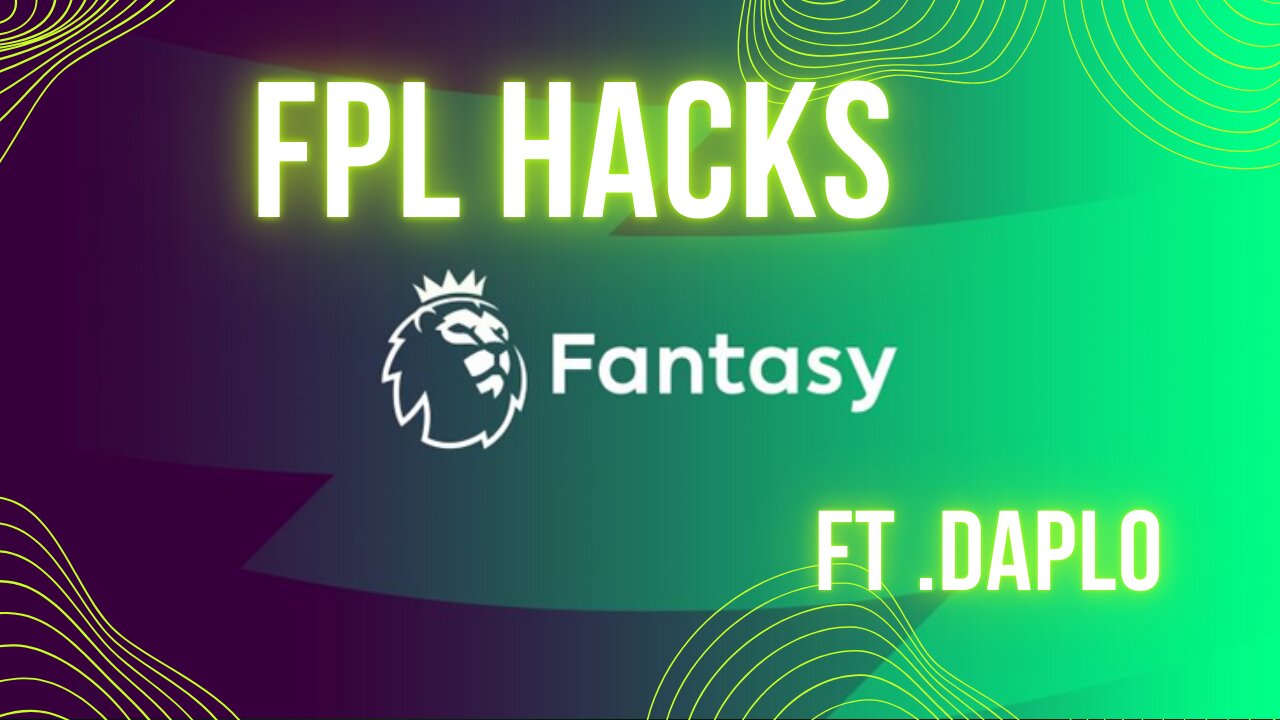 FPL HACKS!!|HOW TO WIN THE FANTASY PREMIER LEAGUE|5 CRUCUIAL HACKS