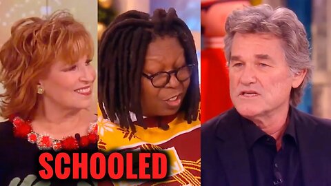 Watch The View's Hosts Face As Kurt Russell SCHOOLS Them On Gun Control