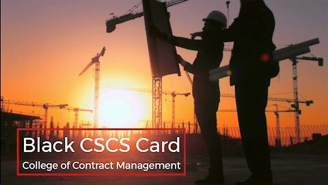 Black CSCS Card Easily through Online
