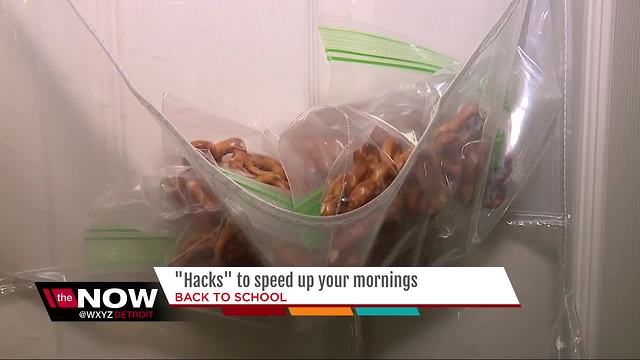 Hacks to speed up your Back to School mornings