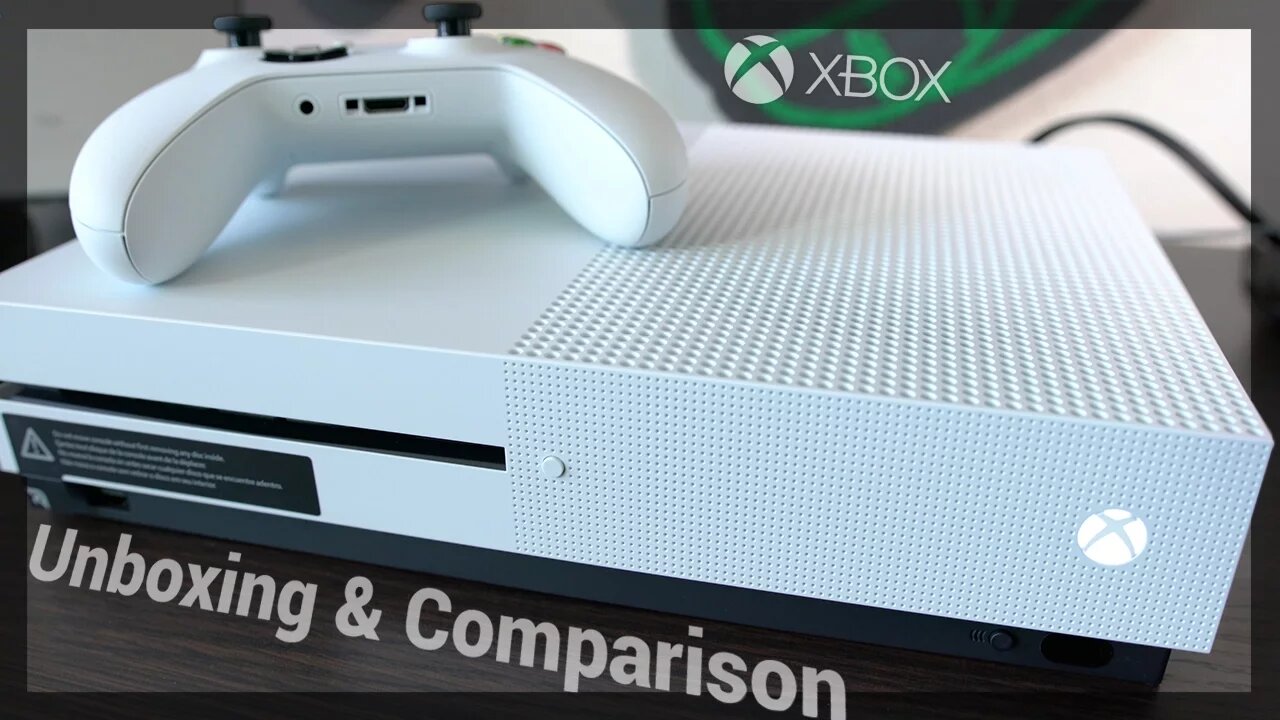 New Xbox One S Unboxing, Overview, & Comparison to Old Xbox One!