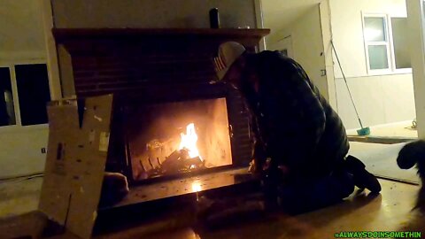 First fire in new house