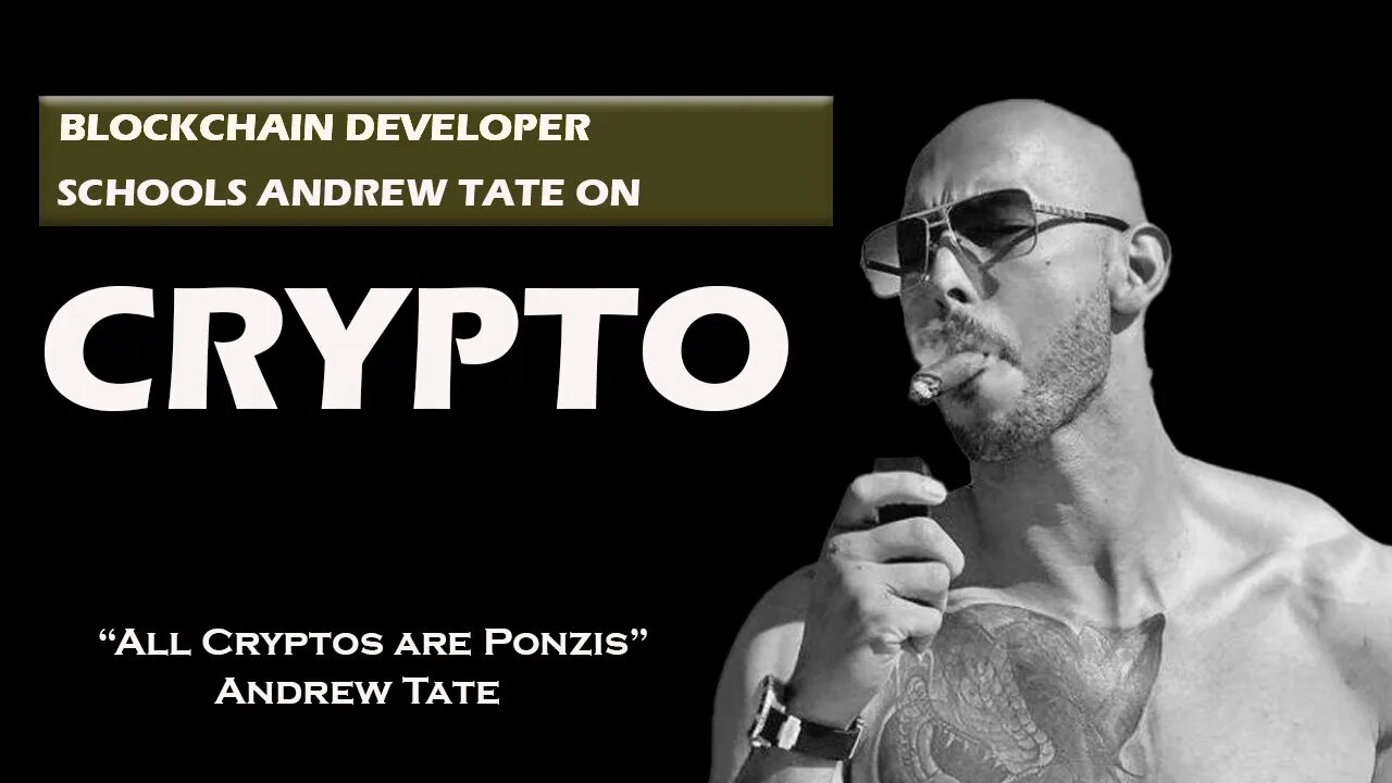 BLOCKCHAIN DEVELOPER SCHOOLS ANDREW TATE ON CRYPTO!