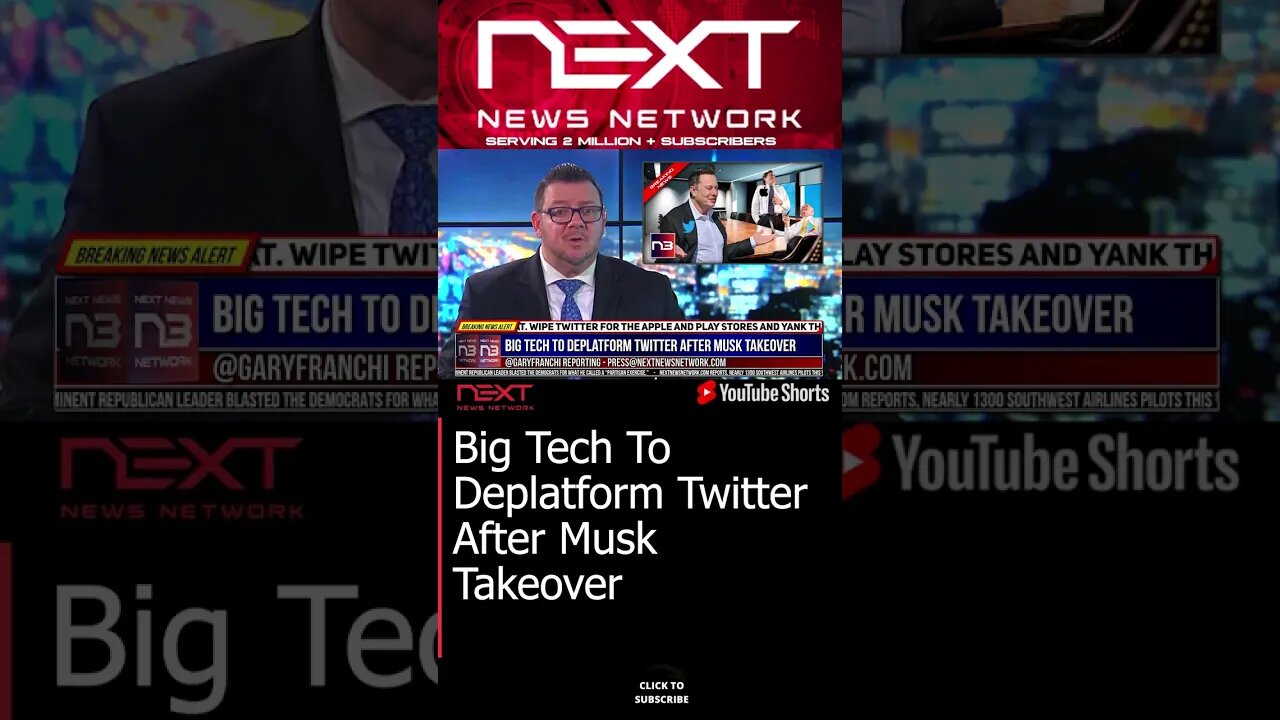 Big Tech To Deplatform Twitter After Musk Takeover #shorts