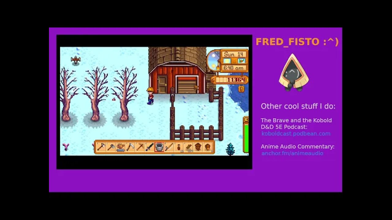 2021 11 13 Stardew Valley Stream