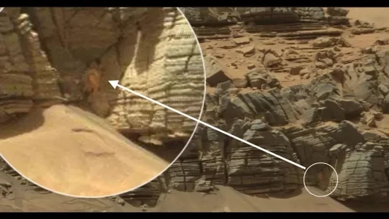 Giant Spider Creature dubbed the Martian Spider Man discovered w/ NASA’s Mars Curiosity Rover